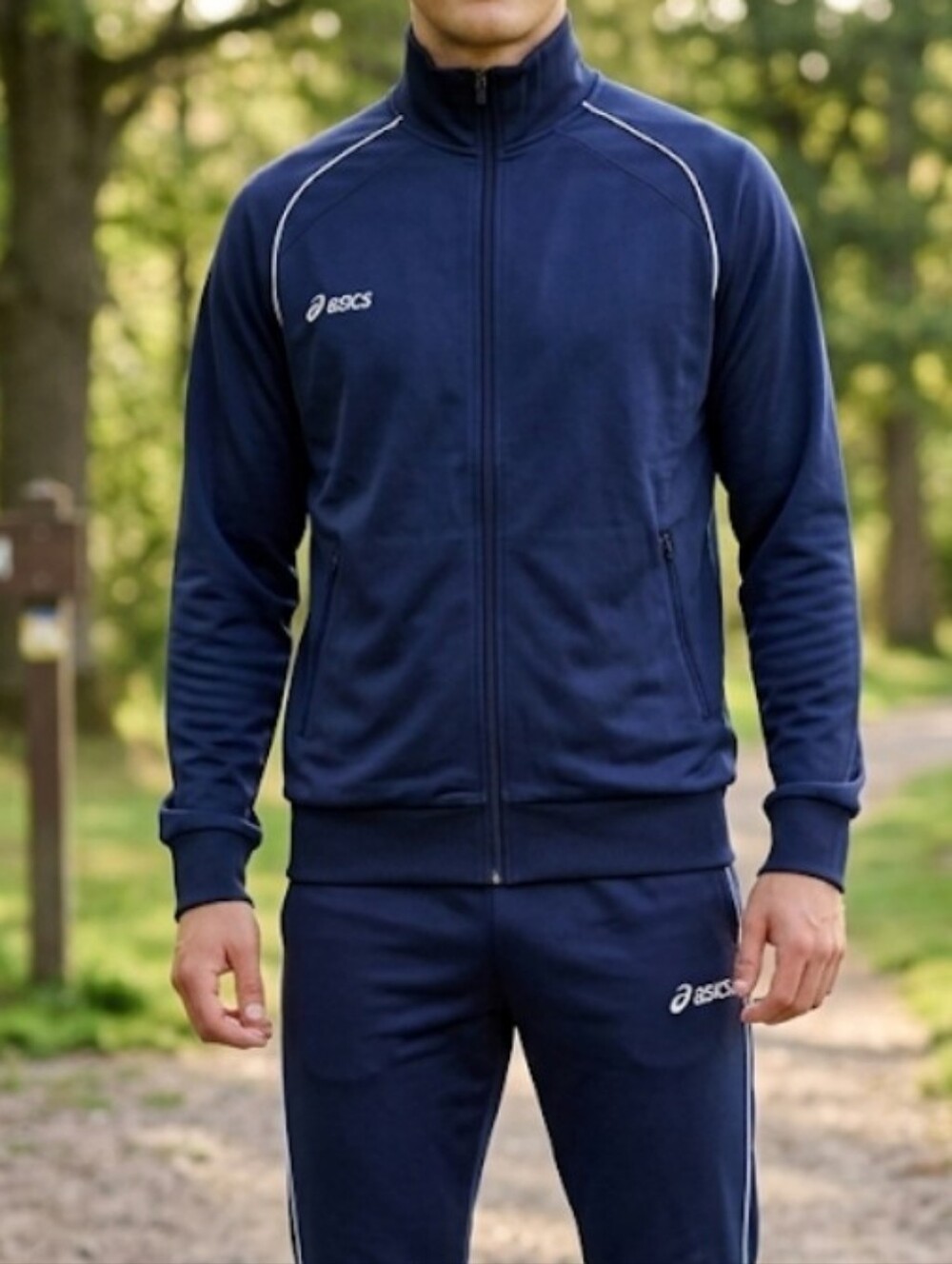 ASICS Black Track Jacket